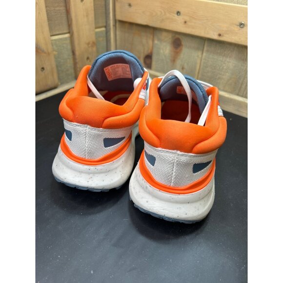 Charly Mens Running Shoes Size 8.5 USA Cushioning White/Orange - Picture 4 of 8